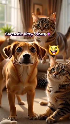 Dog Fell in Love with a Cat 😹🐶 | Funniest Animal Love Story #Shorts