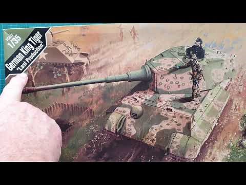 Academy 1/35 German King Tiger "Last Production" - Kit Review
