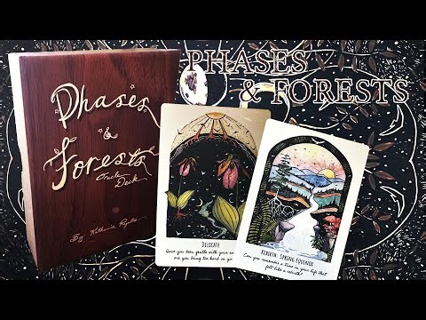 Phases and Forests Oracle by Kat Ryalls | Flipthrough, Guidebook, Pairings & Reading