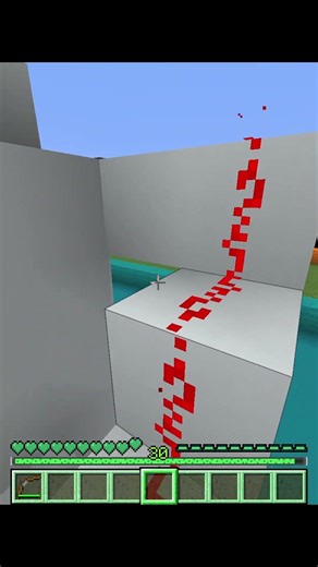 Redstone Geheimtür mit Pfeil und Bogen #secretbase #redstone #minecraft