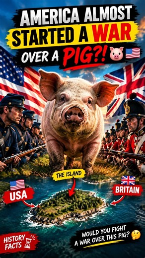 America Almost Started a WAR Over a PIG?! 🐷🇺🇸😱