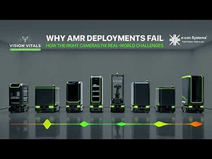 Why AMR Deployments Fail — How the Right Cameras Fix Real-World Challenges | Vision Vitals Podcast