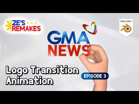 Logo Transition Episode 3: GMA Integrated News logo intro, but with a twist 😅❤🌈 | ZE's Remakes