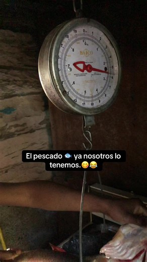 El pescado 🐟 ya nosotros lo tenemos.😋😂