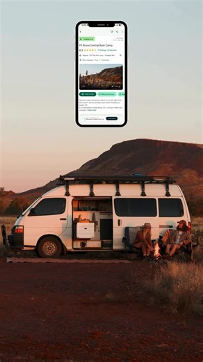 Elise Weaver | Australian Travel Creator on Instagram: "Life on the road made easy with @wikicamps at one of my favourite free camps in Australia 🚐 If you’re road tripping Australia next year this is the one app you absolutely need!! ✨"
