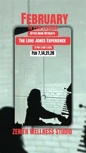 Zenith Wellness Studio | 💘✨ The Love Jones Experience: After Dark Couples Retreat Series ✨💘 Every Saturday Night in February at Zenith Wellness Studio This... | Instagram