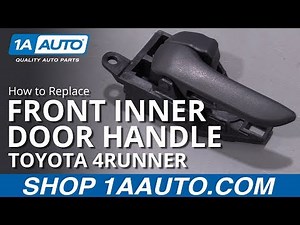 How to replace the interior door handle of the Toyota 4Runner n210