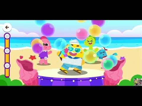 Cocobi Summer Vacation Fun! 🏖️ Water Park Adventures, Surfing & Saving Baby Sea Animals 🌊