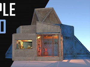 Rust建筑-无敌超级solo房也可以开荒用