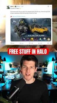 Halo got FREE 25th Anniversary stuff... 👀