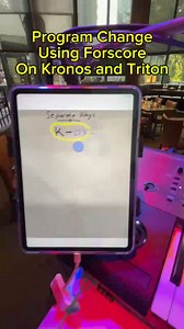 3.7K views · 28 reactions | Midi Program change using Forscore on my Kronos and Triton keyboards. @highlight | Alexander Faylona | Facebook