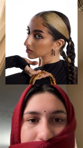 Yeghisapet on Instagram: "when they said “mixture of slavic and middle eastern features” they meant a combo of natural features and eurocentric surgeries 🥴"