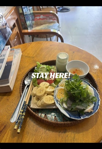 This is your sign …. Stay at a home stay in Vietnam #travelvietnam #homestay #bahnxeo #solotravel #vietnamesefood