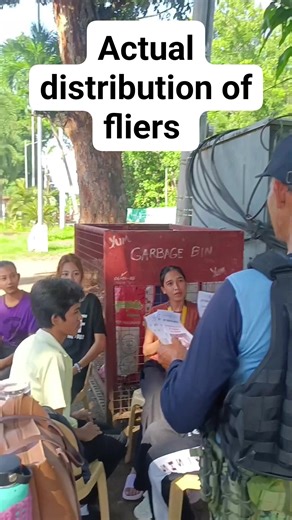 Actual distribution of fliers #engagementisthekey #jrgrande #fblifestyle | Jr Grande