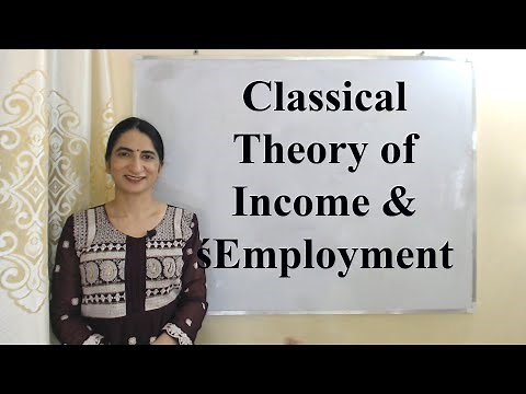 Classical Theory of Income & Employment