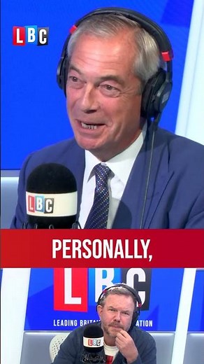 James exposes Nigel Farage's 'hypocrisy' | LBC