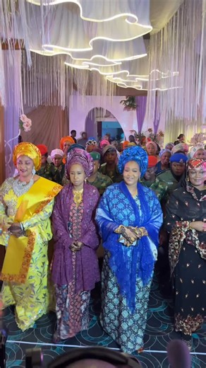 Hafsah Muhammad Ahmad on Instagram: "Entrance of our beautiful mothers of the bride, Haj Hasina, Haj Asma’u and Haj Magajiya Abubakar Badaru with their entourage, wife of the Governor of Jigawa state, Haj Amina Umar Sambo and wife of Feputy Governor Jigawa state, Haj Aisha Aminu Roller 🥰 . Venue: @meenaeventscenter Planner: @planet360events Mc: @mc_hafcee Dj: @iamdjblackd Photographer: @maduguweddings @momoduweddings Videography: @galleriafilms Food and tea: @meenaeventscenter Small Chops: @roy