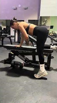 Dumbbell Bench Single Arm Row