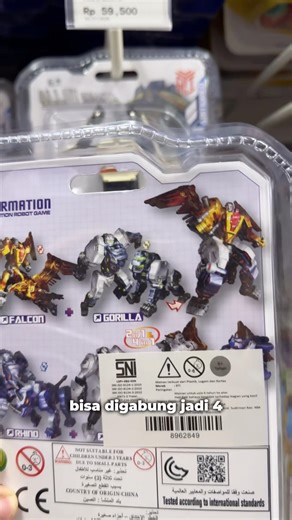 Khilaf mainan robot transformers di Mr DIY #toy #toys #mainananak