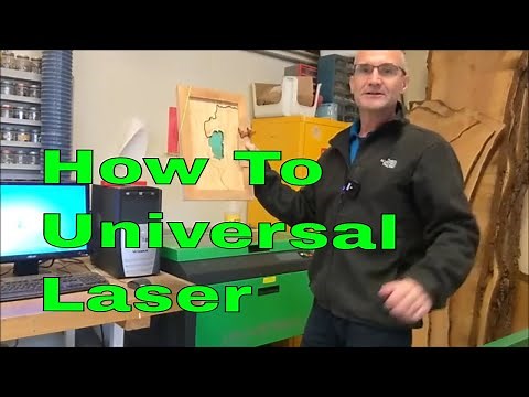 How to Use the Universal Laser Cutter and Engraver