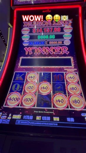 💵👍🏼$20 MAKE ME HOLLER! WOW what a hit #slots #casino #gamble #gambler #highroller #cashbet