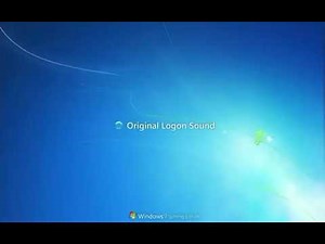 Windows 7 Log On Sound Effect