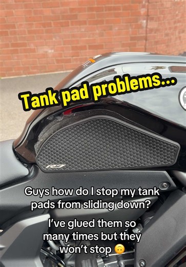 Fixing Slippery Motorcycle Tank Pads: Tips & Advice