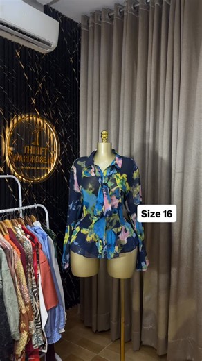 ONLINE THRIFT STORE IN LAGOS on Instagram: "Beautiful Top…Sold ❌❌ Size 16 12k"