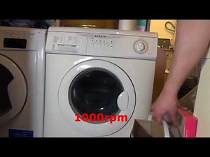 Spin only 1400rpm - Bendix BIW145 Washing Machine