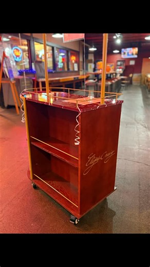 11 reactions | BAR CART GIVEAWAY! 弄Try our new cocktail featuring Elijah Craig Bourbon for a chance to win this gorgeous bar cart! *Drink purchase required for entry or equal dollar amount. Winner will be announced December 10th. | Old Market Pub & Brewery | Facebook
