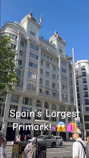 🛍️Inside Spain’s Biggest Primark | Madrid Gran Vía #spain #travel #shorts #madrid #primark #indian