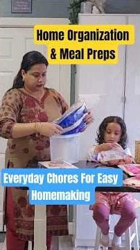 Everyday Efforts For Better Life - Home Organization & Mealprep #mealprep #homeorganization #chores