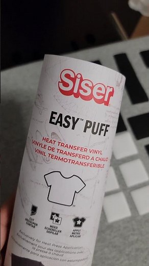 Easy Puff Texture Problem #easyouff #siser #cricut #htv