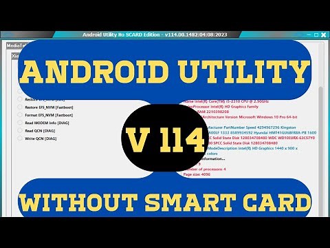 Download Android utility v114 without a smart card