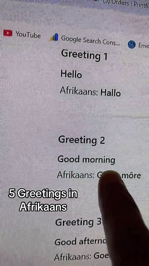 5 Greetings in Afrikaans: Hello, Good Morning & More