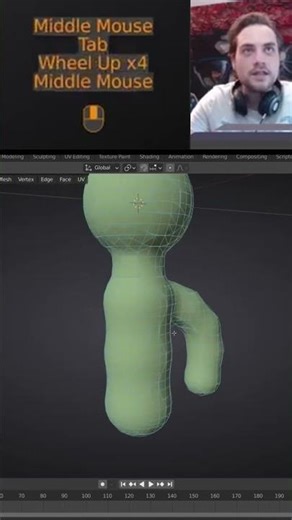 Pt.3 Metaballs en Blender #short #shorts #blender #3d #metaballs
