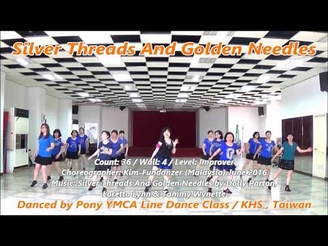 Silver Threads And Golden Needles｜Line Dance by Kim-Fundanzer｜Demo & Walkthru｜金針銀線｜含導跳