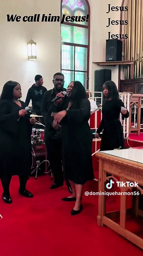 Inspirational Choir Quartet Singing 'We Call Him Jesus'