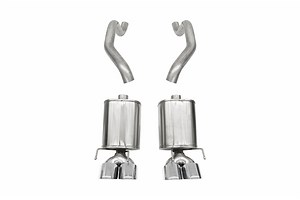 Xtreme, Sport / 2.5 in Axle-Back 4.5 in Twin Tips | 2005-2008 Corvette C6 (21010, 21009)