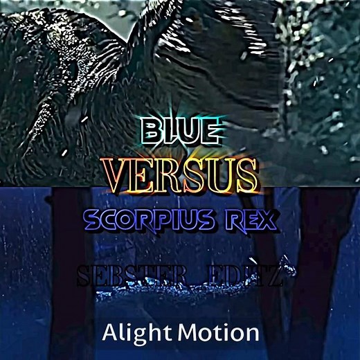 Blue vs Scorpius Rex