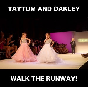 This was a special day for me as a Dad to watch my girls Taytum and Oakley and their big fashion show debut in New York City! | The Fishfam
