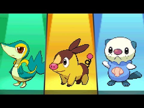 | LIVE | Complete Shiny Unova Starters in Pokémon Black and White
