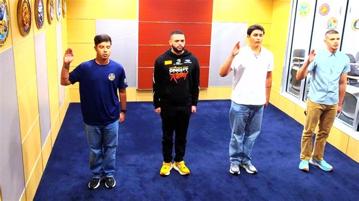 Congratulations to the newest members of the U.S Armed Forces! 26 February 2026 @ 1118 hrs. | San Juan MEPS, 10th Battalion, USmepcom