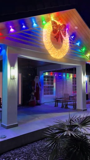 25K views · 25 reactions | Smart Rainbow LED Outdoor Lights are absolutely amazing! Easily controlled via your phone with tons of colors to choose from. Light up your yard with them for an instant burst of energy and festive vibes! | Generallye04 | Facebook