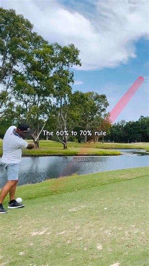 The 60% to 70% Golf Rule. #RipandDrain #golf