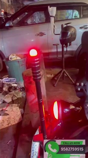 Ye Lagaya Toh Bike Alag Hi Level Pe 🔥 LED Antenna Light”