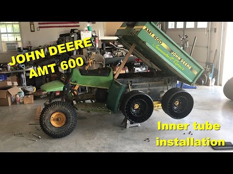John Deere AMT 600 tube installation