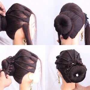 358K views · 3.4K reactions | Gorgeous bridal hair updo looking beautiful for wedding #hair #bridal #wedding | Magical Hairstyle | Facebook