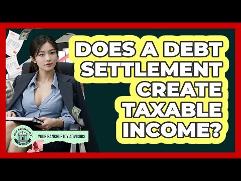 Does A Debt Settlement Create Taxable Income?