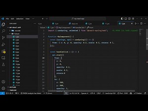 React.js react-spring Library Example to Animate HTML Elements in Browser Using JSX